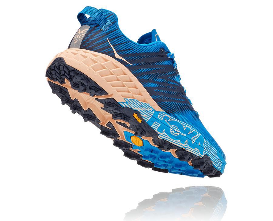 Hoka One One Trailsko Dame - Speedgoat 4 - Blå - 921703BFK